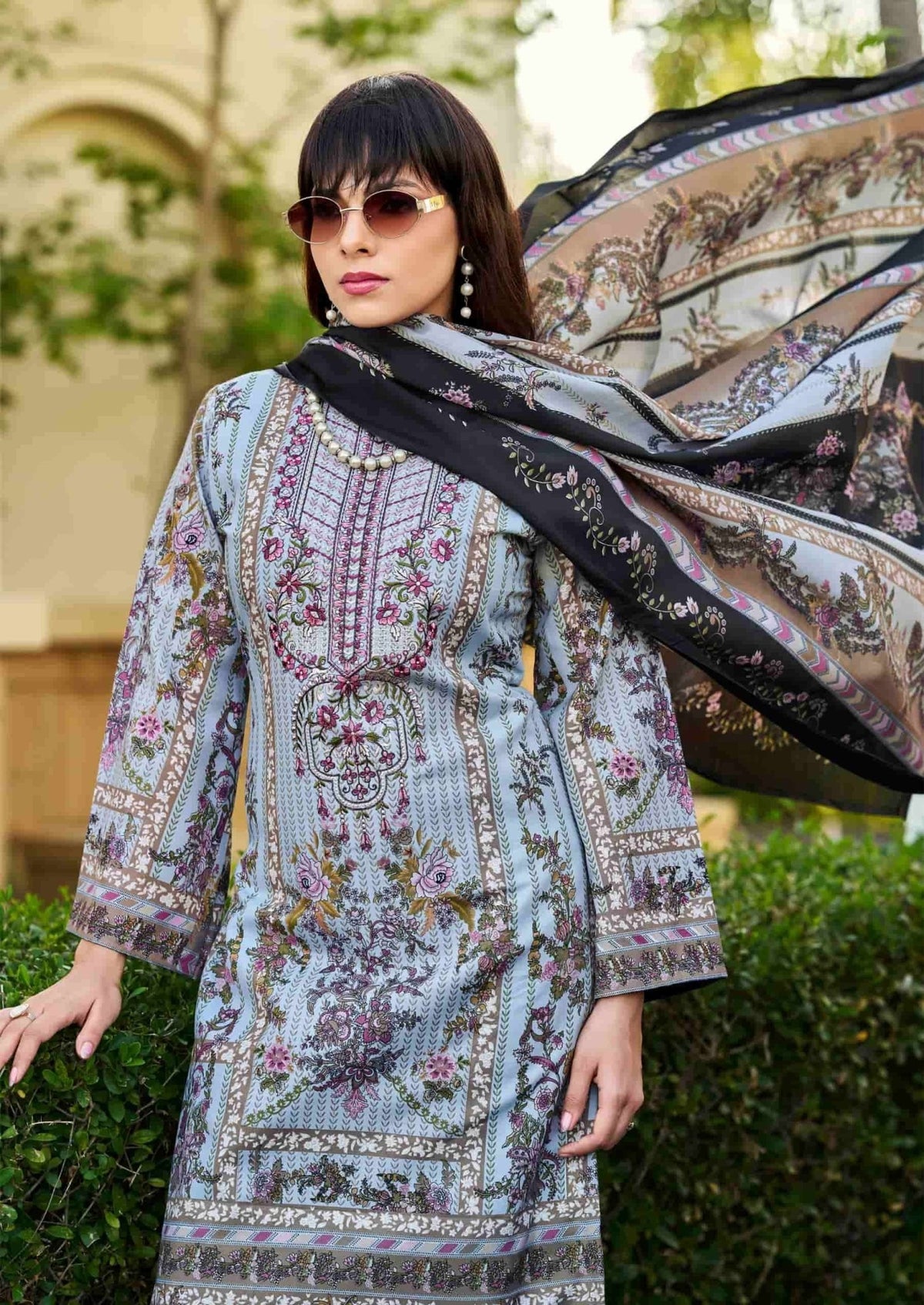 Vandana Fashion Celebration Vol 1 Designer Cotton Dress Material - Amrah Wholesale