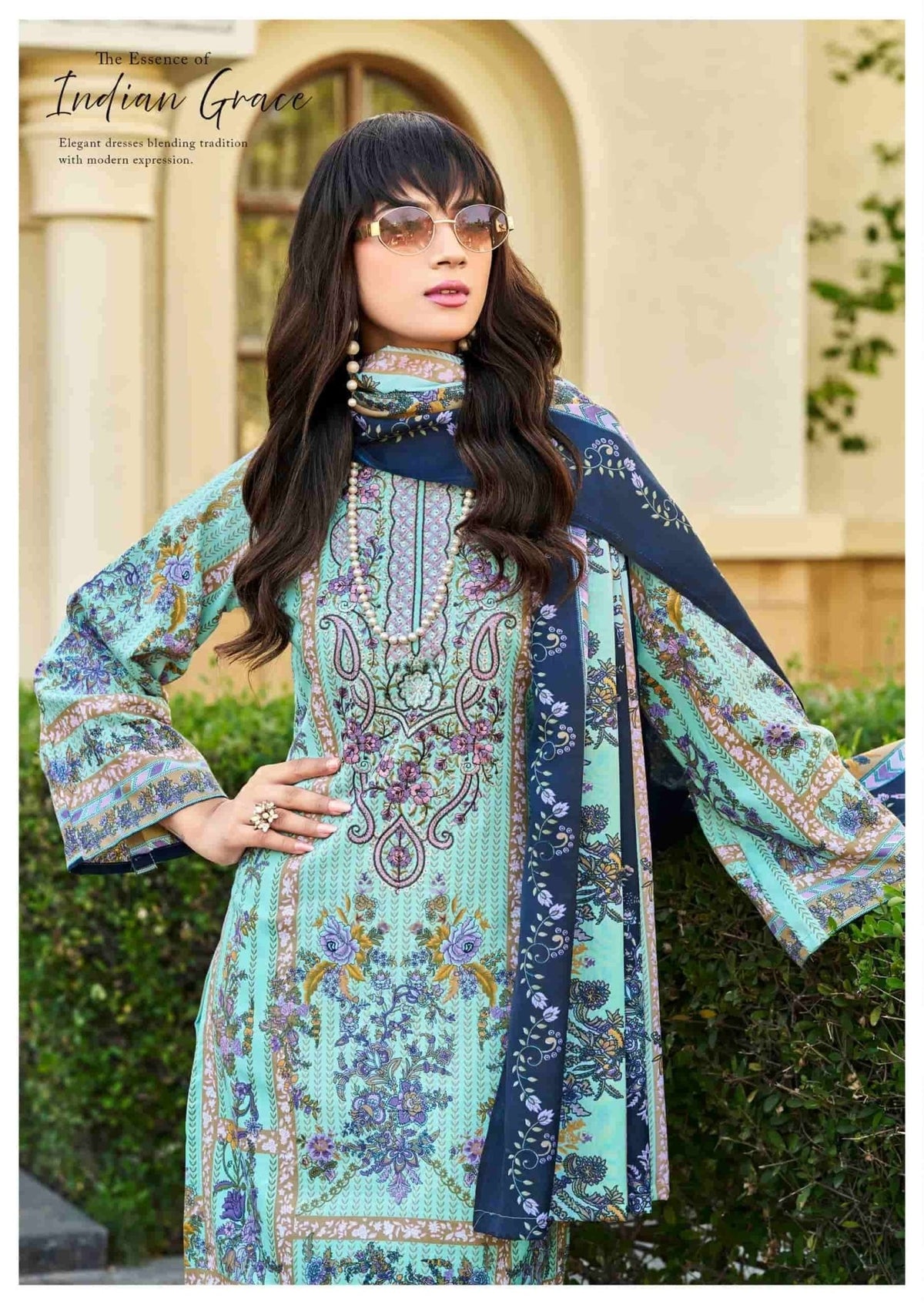 Vandana Fashion Celebration Vol 1 Designer Cotton Dress Material - Amrah Wholesale