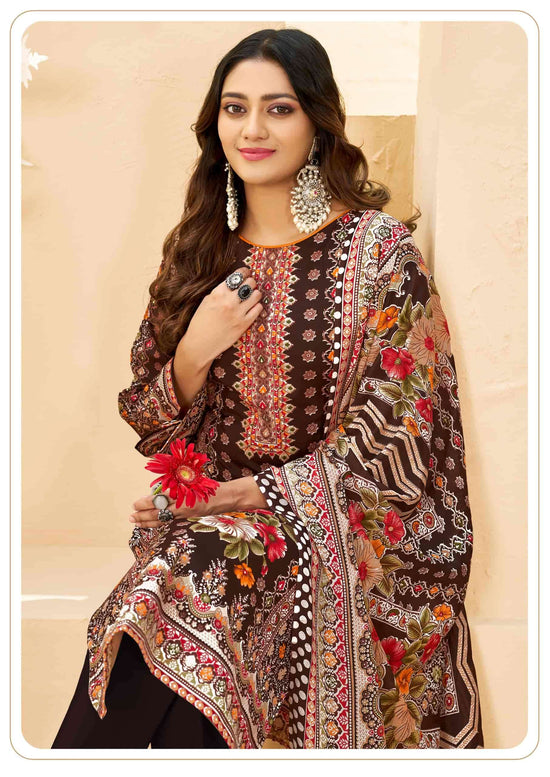 Vandana Fashion Karachi Supreme Vol 7 Printed Cotton Dress Material
