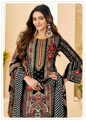 Vandana Fashion Karachi Supreme Vol 7 Printed Cotton Dress Material