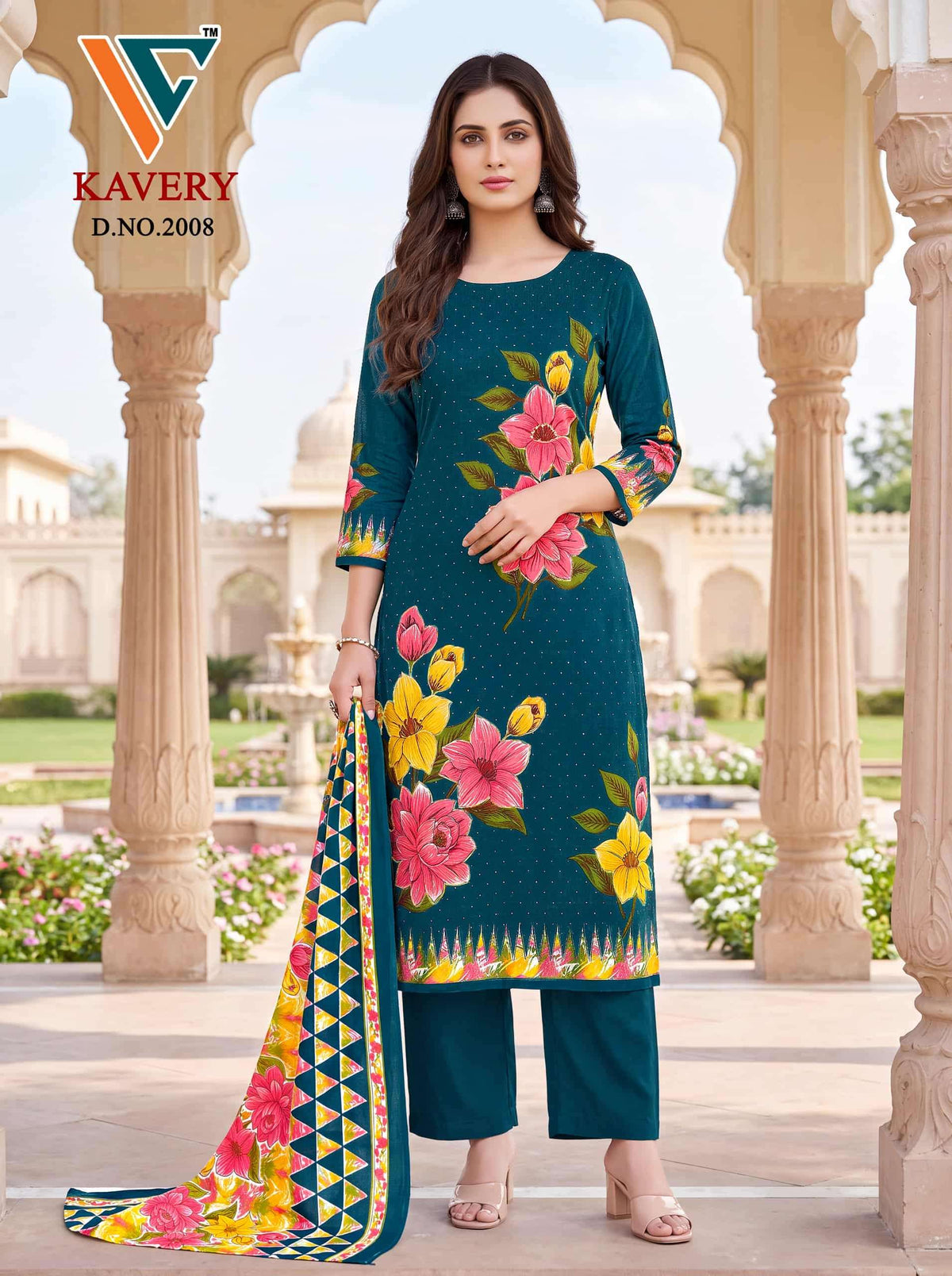Vandana Fashion Kavery Vol 2 Fancy Cotton Dress Material