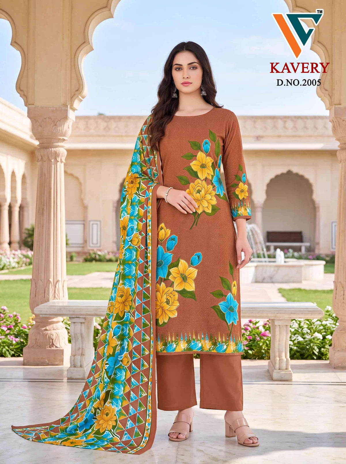 Vandana Fashion Kavery Vol 2 Fancy Cotton Dress Material