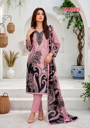 Vandana Fashion Nargis Vol 5 Designer Printed Dress Material