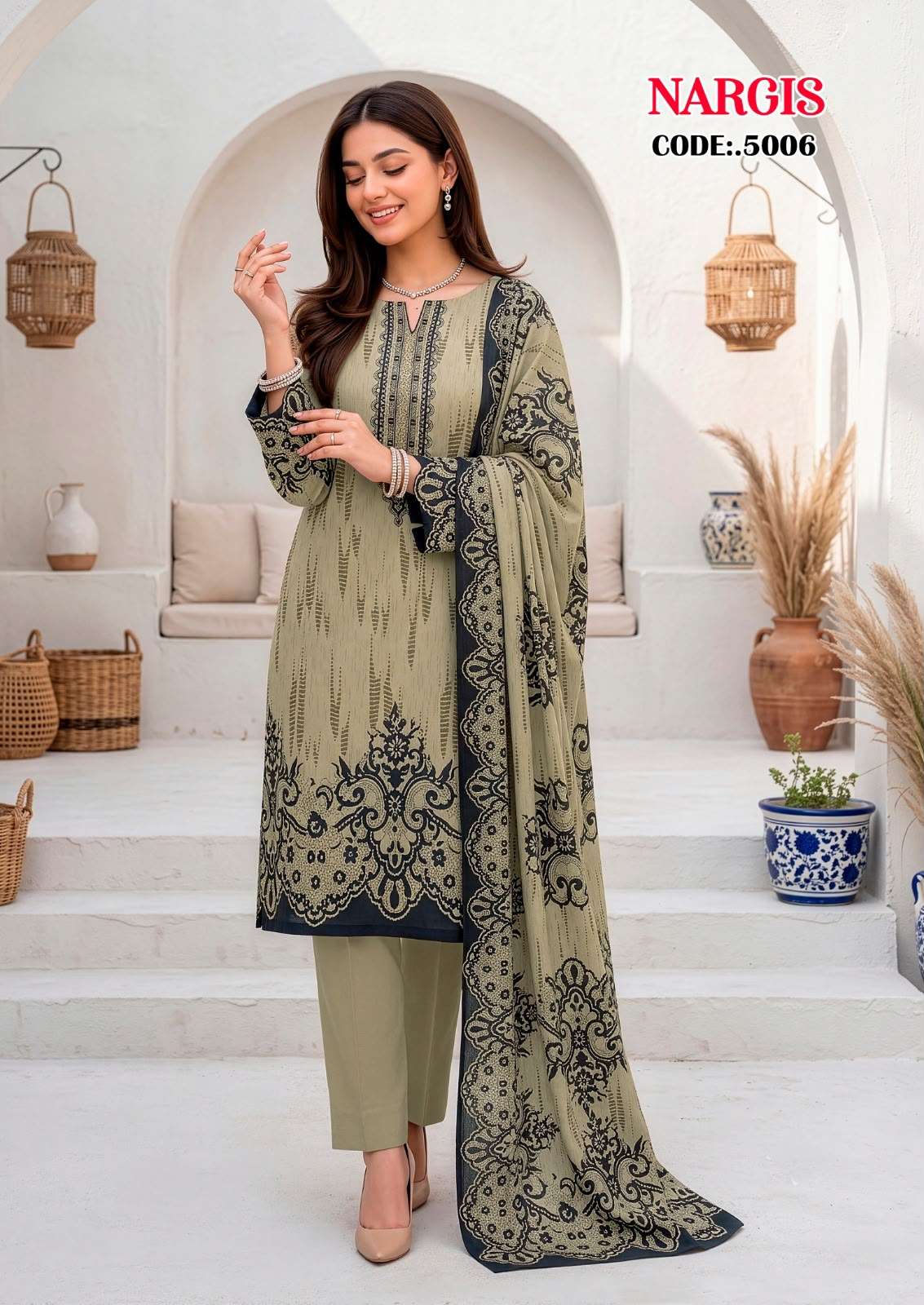 Vandana Fashion Nargis Vol 5 Designer Printed Dress Material