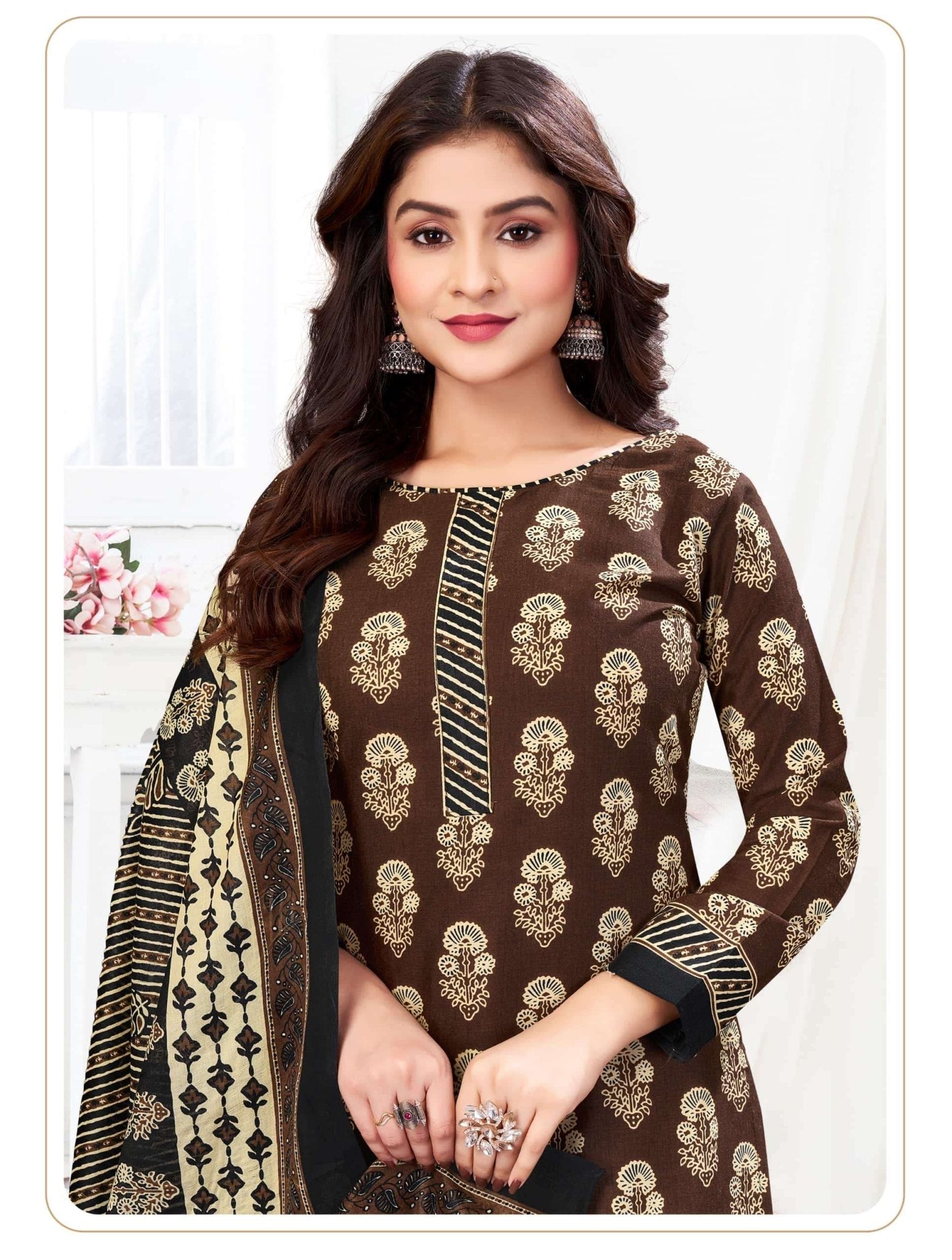 Vandana Fashion Nayra Vol 33 Cotton Printed Dress Material - Amrah Wholesale