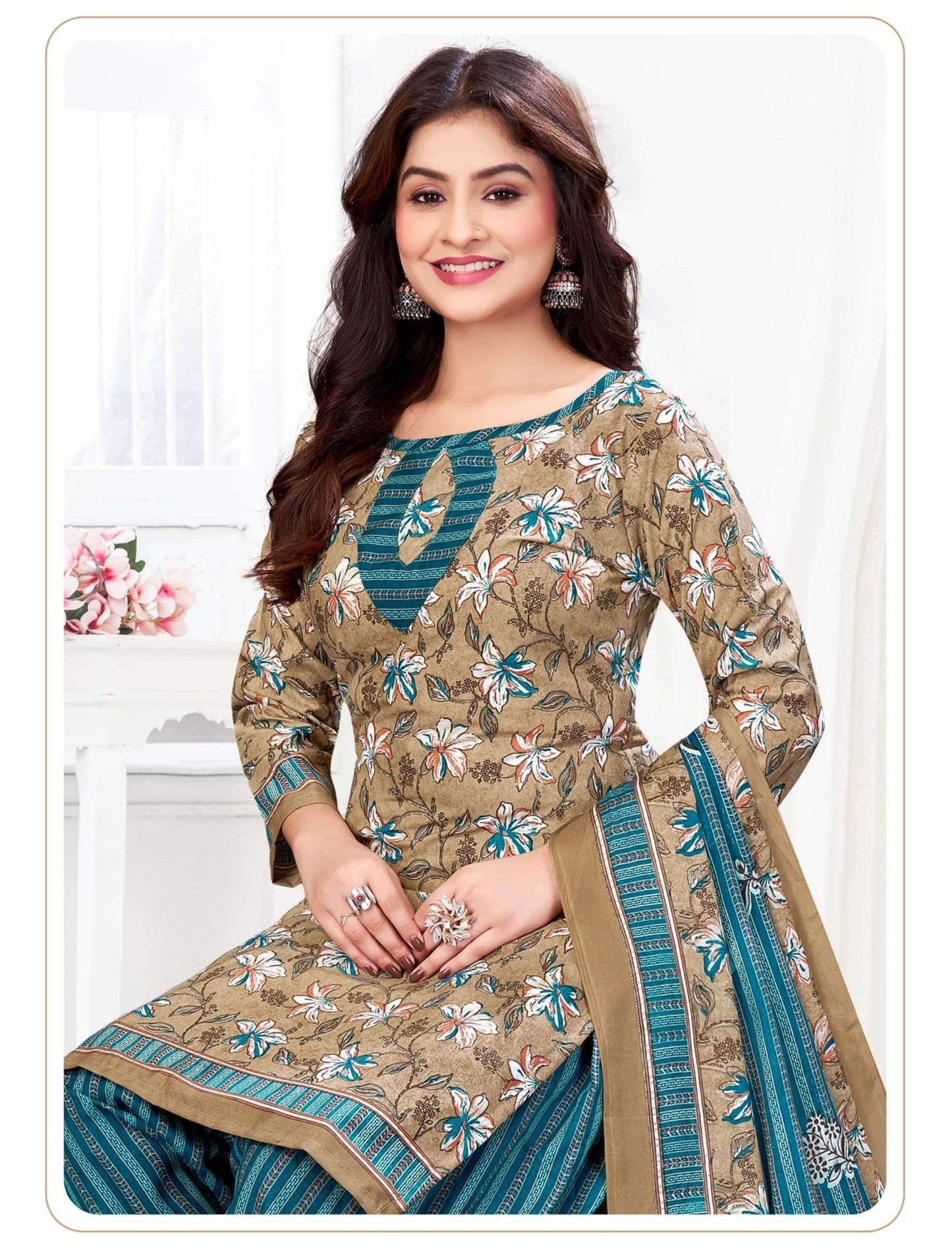 Vandana Fashion Nayra Vol 33 Cotton Printed Dress Material - Amrah Wholesale