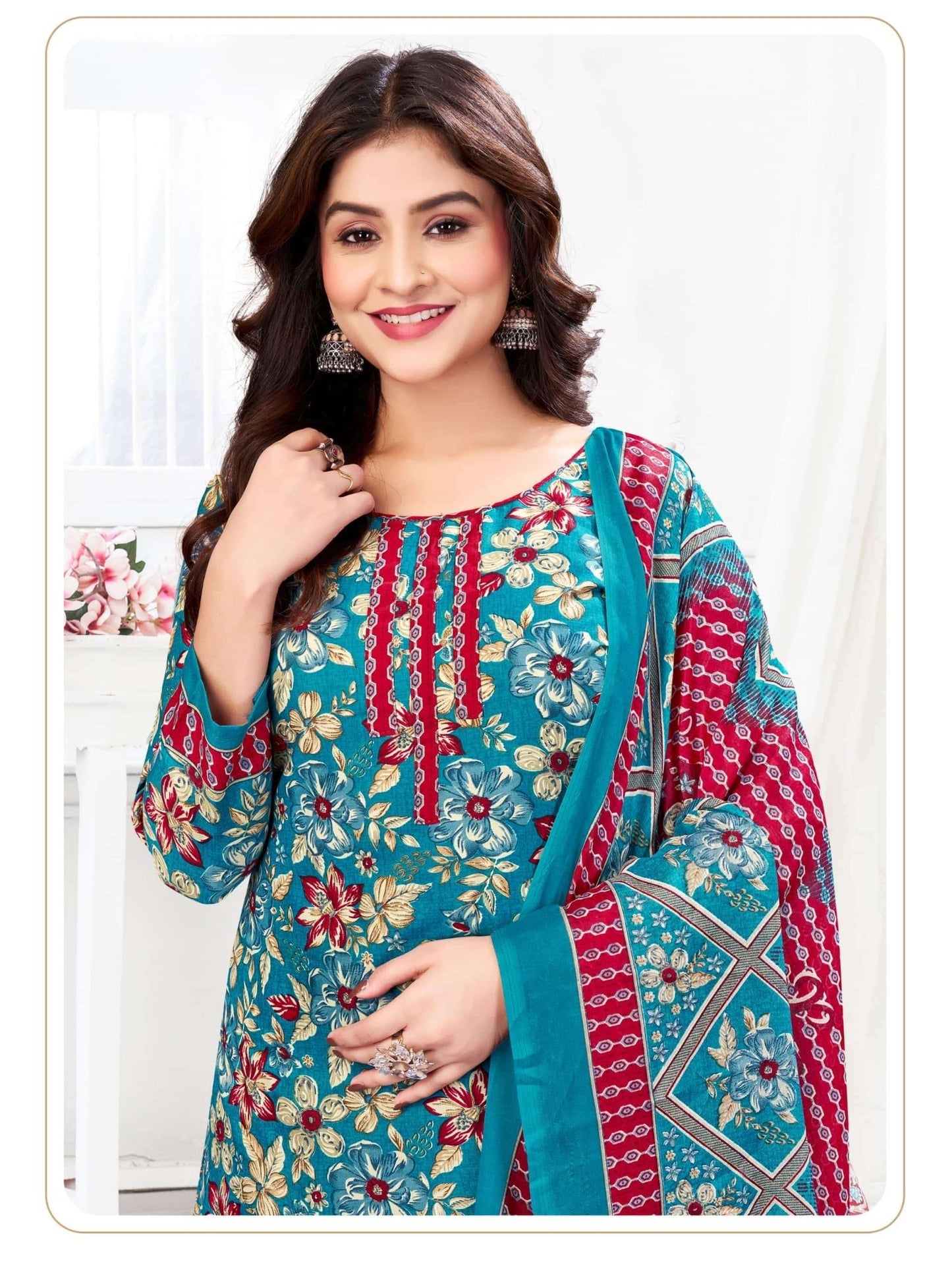 Vandana Fashion Nayra Vol 33 Cotton Printed Dress Material - Amrah Wholesale