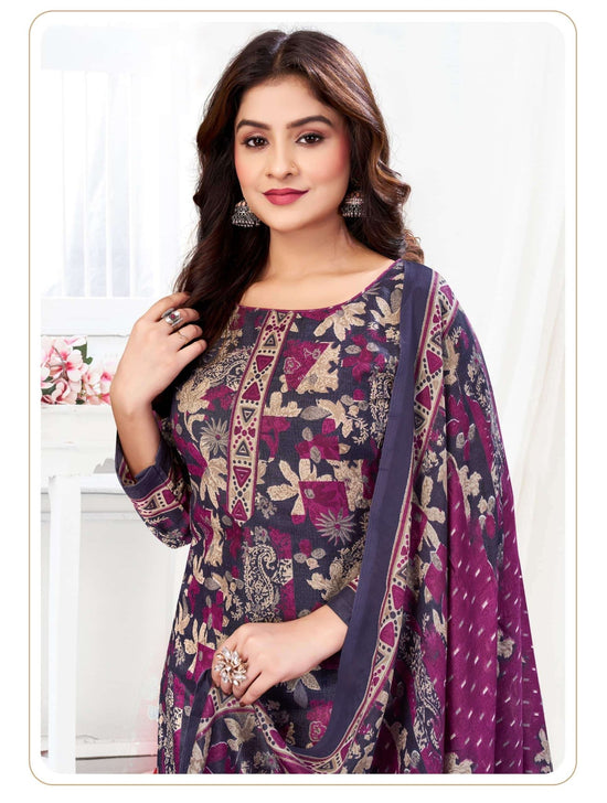 Vandana Fashion Nayra Vol 33 Cotton Printed Dress Material - Amrah Wholesale