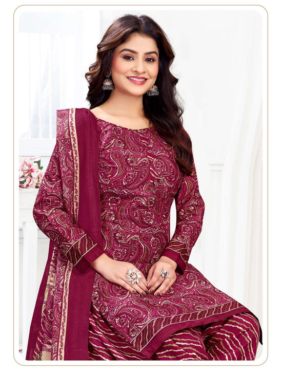 Vandana Fashion Nayra Vol 33 Cotton Printed Dress Material - Amrah Wholesale