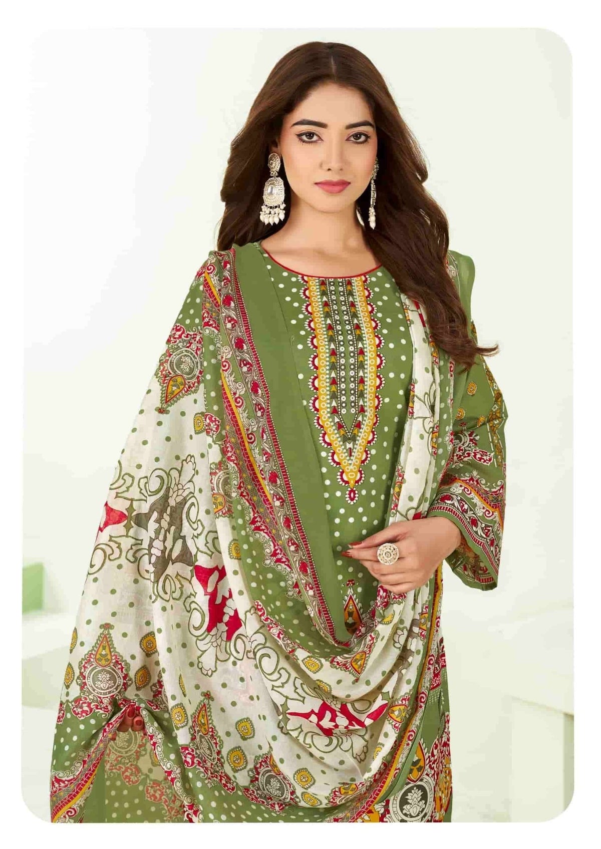 Vandana Fashion Nazakat Vol 16 Printed Cotton Dress Material - Amrah Wholesale