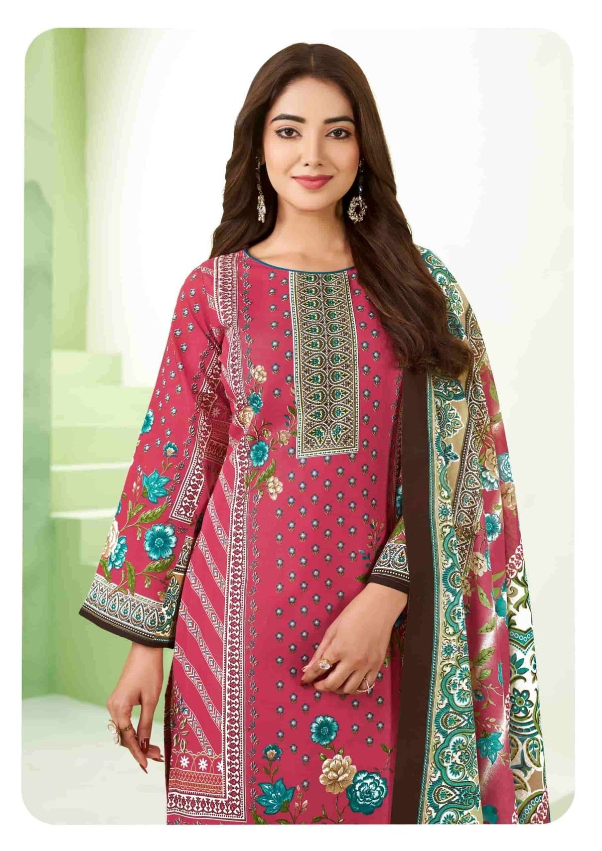 Vandana Fashion Nazakat Vol 16 Printed Cotton Dress Material - Amrah Wholesale