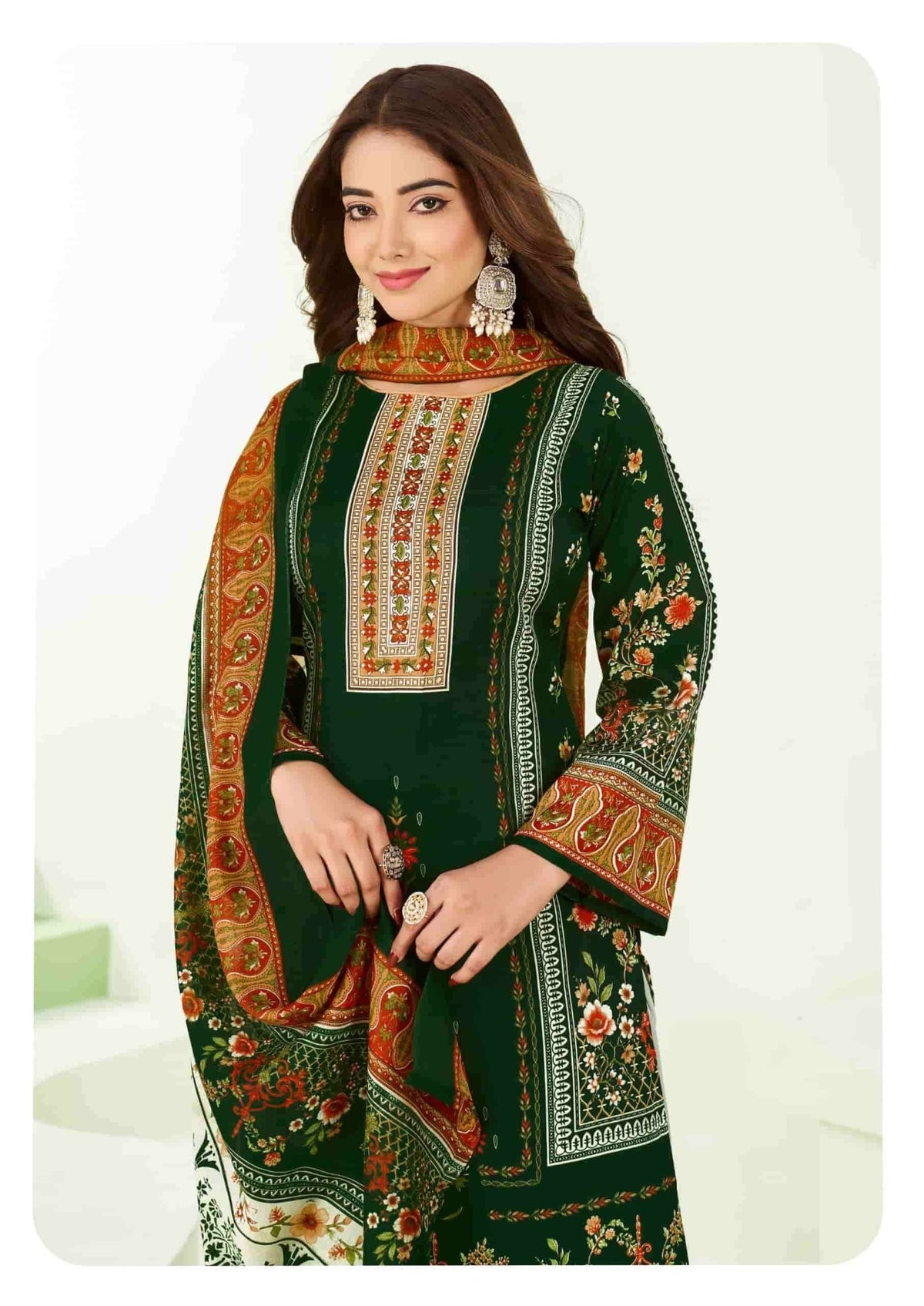 Vandana Fashion Nazakat Vol 16 Printed Cotton Dress Material - Amrah Wholesale
