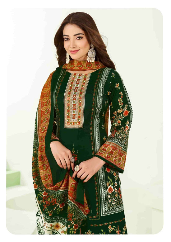 Vandana Fashion Nazakat Vol 16 Printed Cotton Dress Material - Amrah Wholesale