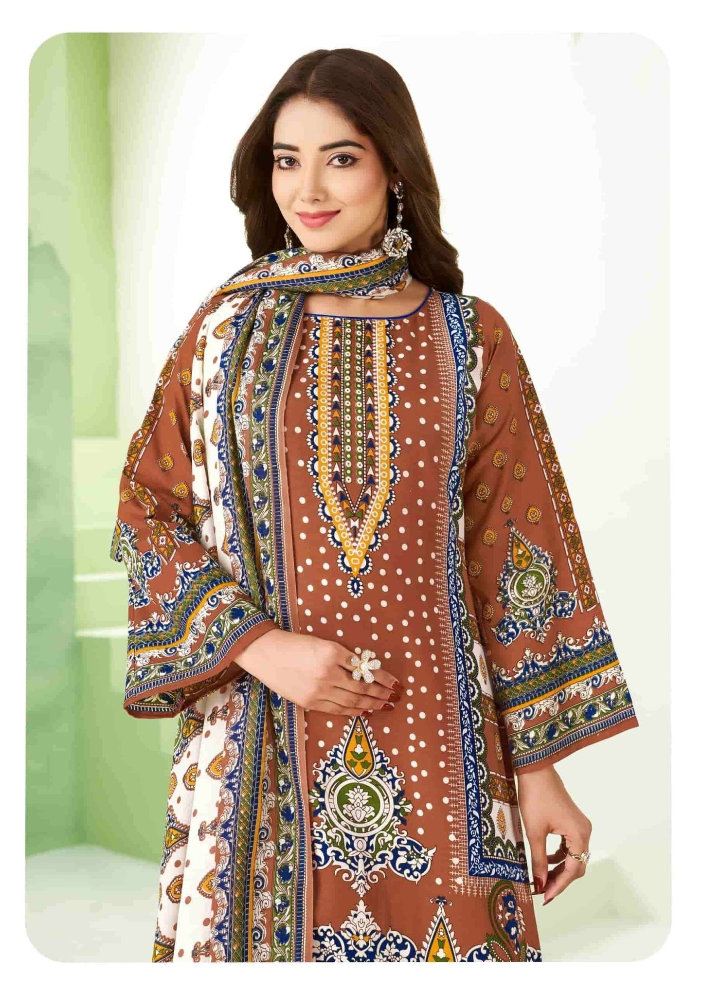 Vandana Fashion Nazakat Vol 16 Printed Cotton Dress Material - Amrah Wholesale