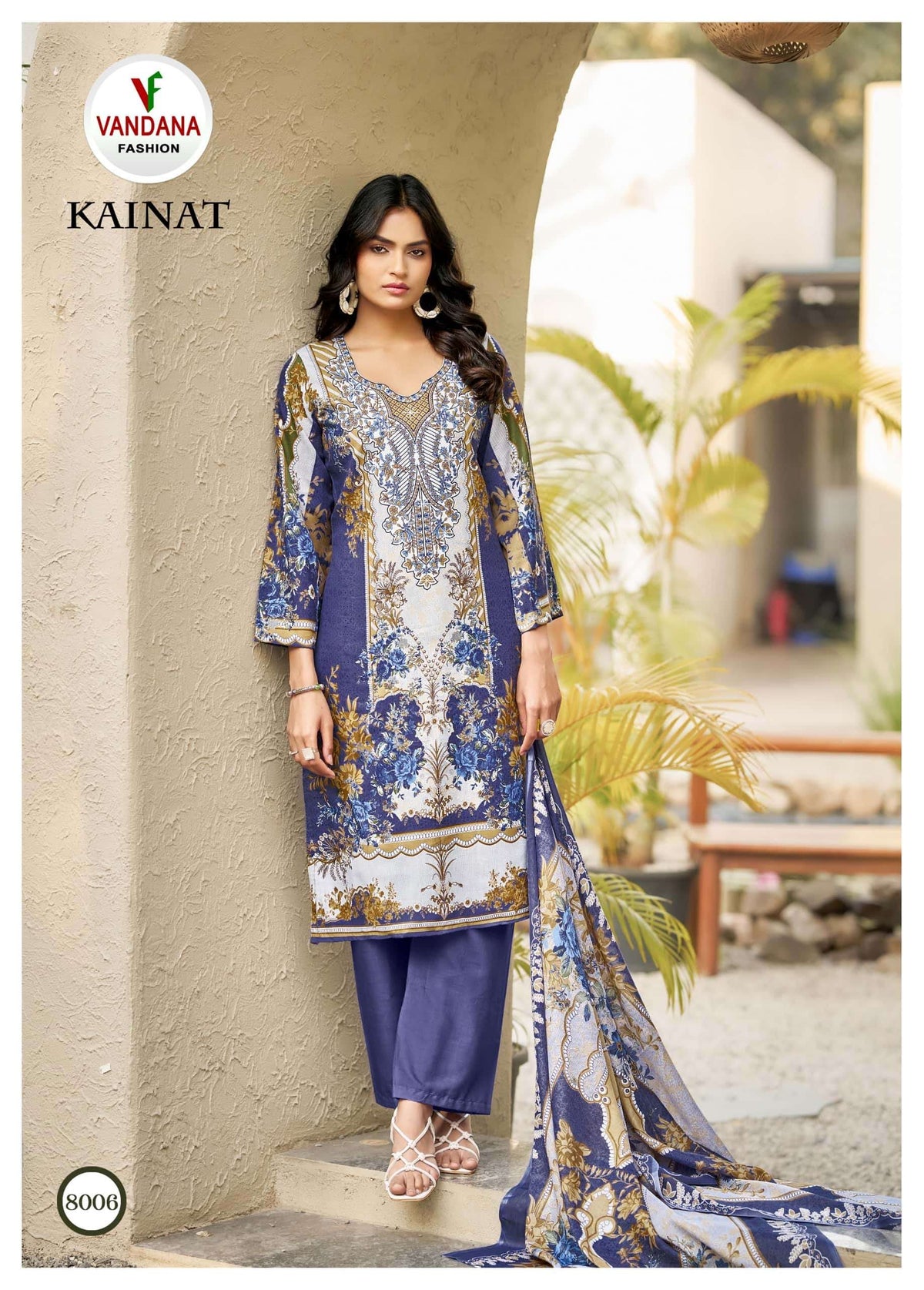 Vandana Fashion Kainat Vol 08 Dress Material - Amrah Wholesale