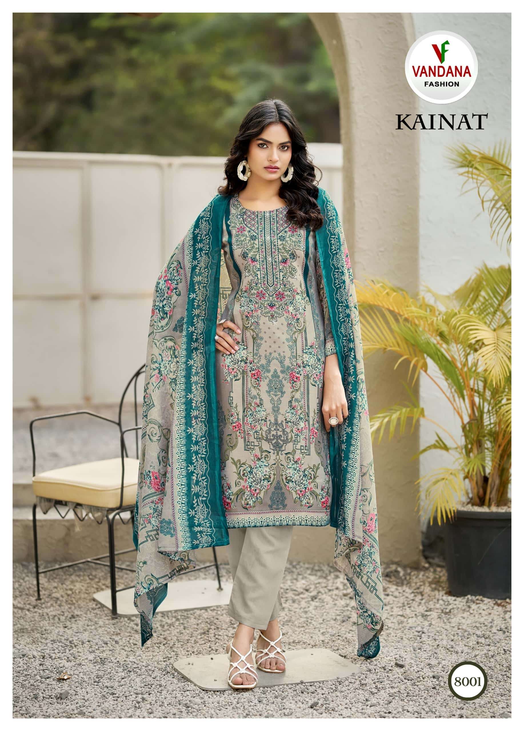Vandana Fashion Kainat Vol 08 Dress Material - Amrah Wholesale