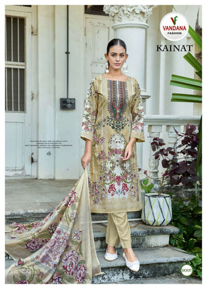 VANDANA FASHION KAINAT VOL-9 Cotton Printed Dress Material