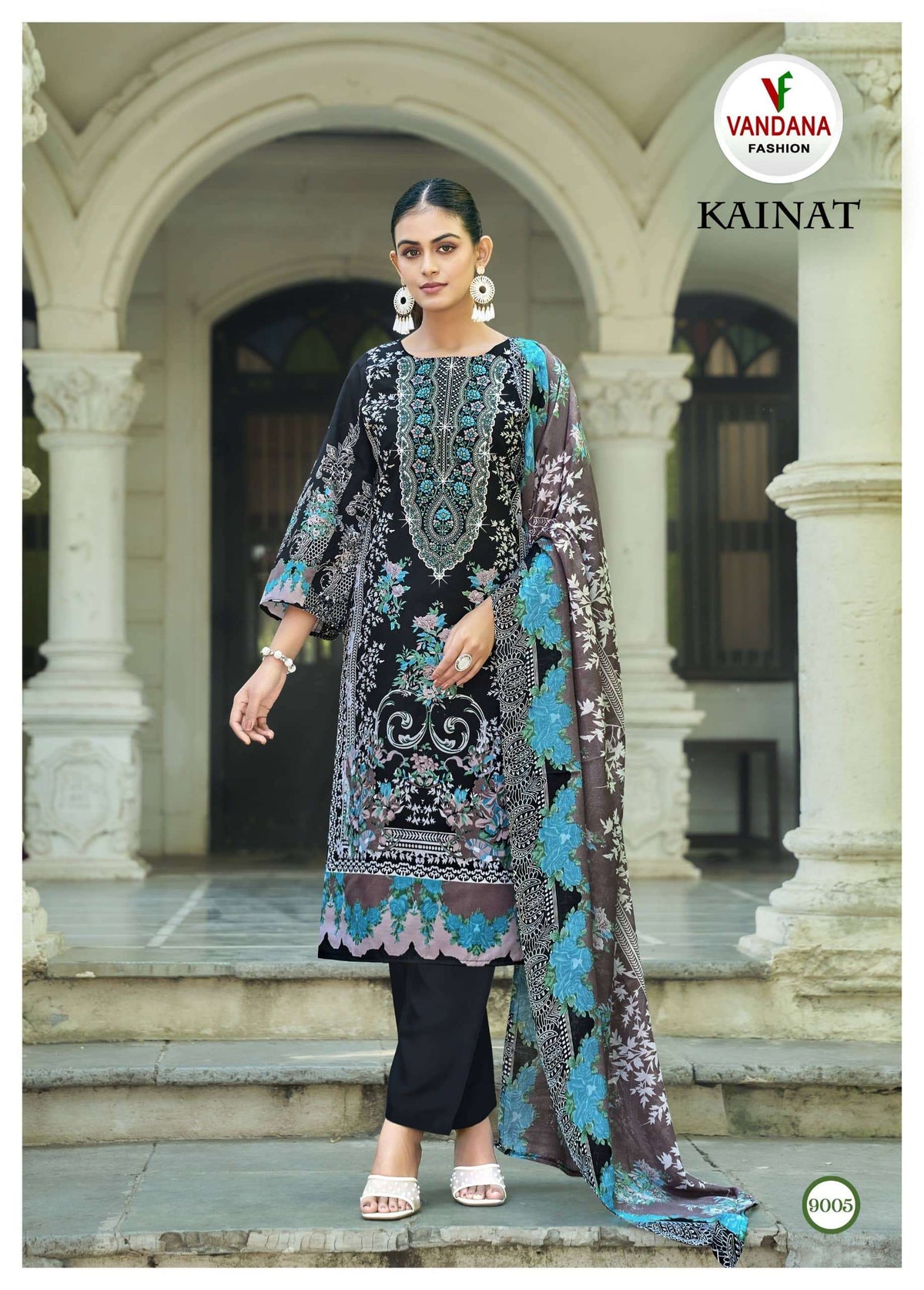 VANDANA FASHION KAINAT VOL-9 Cotton Printed Dress Material