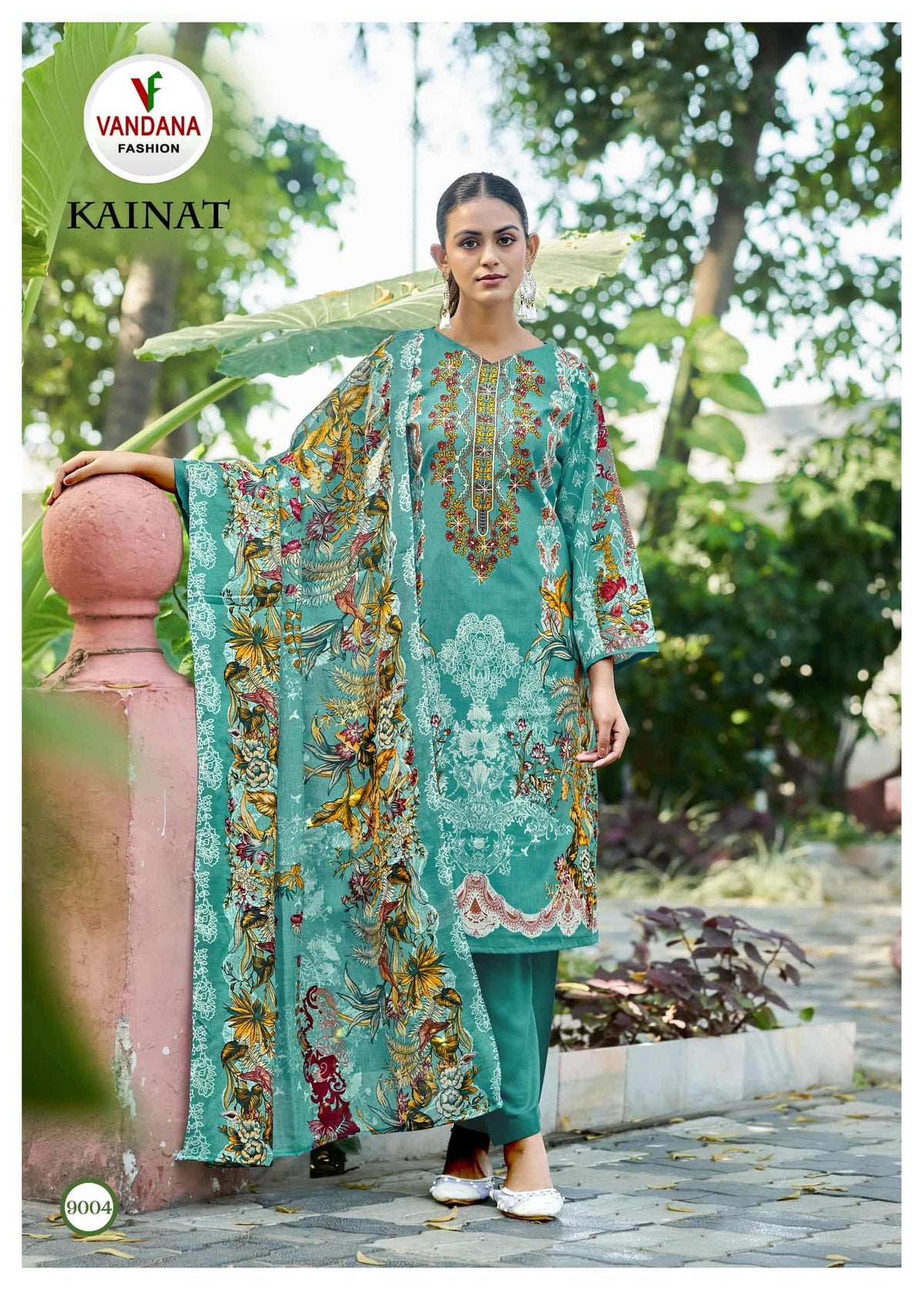 VANDANA FASHION KAINAT VOL-9 Cotton Printed Dress Material