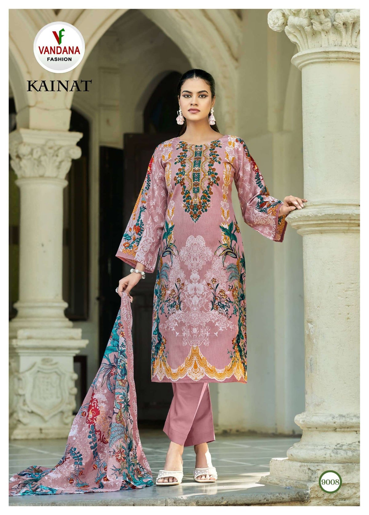 VANDANA FASHION KAINAT VOL-9 Cotton Printed Dress Material