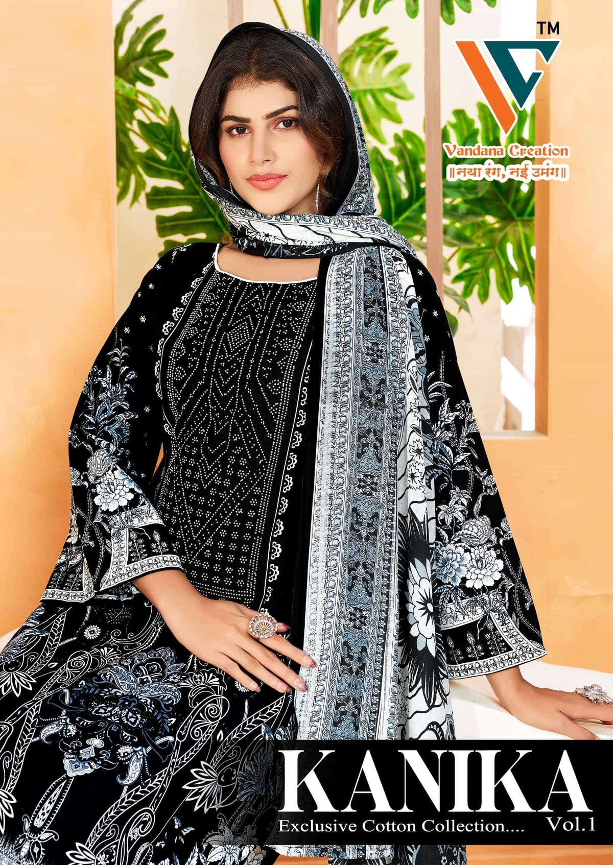 Vandana Creation Kanika Vol 1 Cotton Karachi Print Dress Material