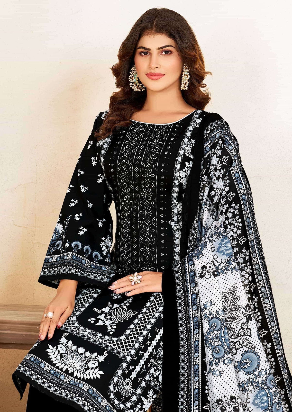 Vandana Creation Kanika Vol 1 Cotton Karachi Print Dress Material