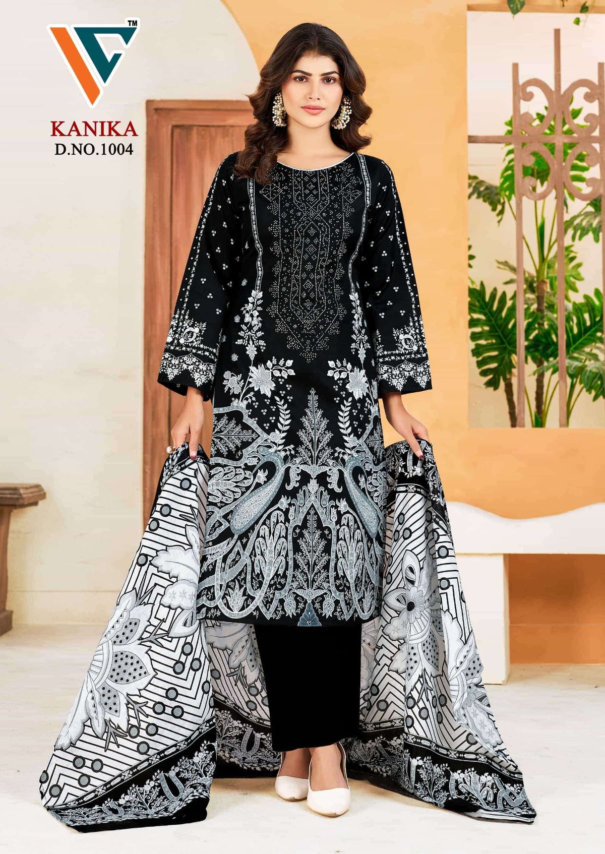 Vandana Creation Kanika Vol 1 Cotton Karachi Print Dress Material