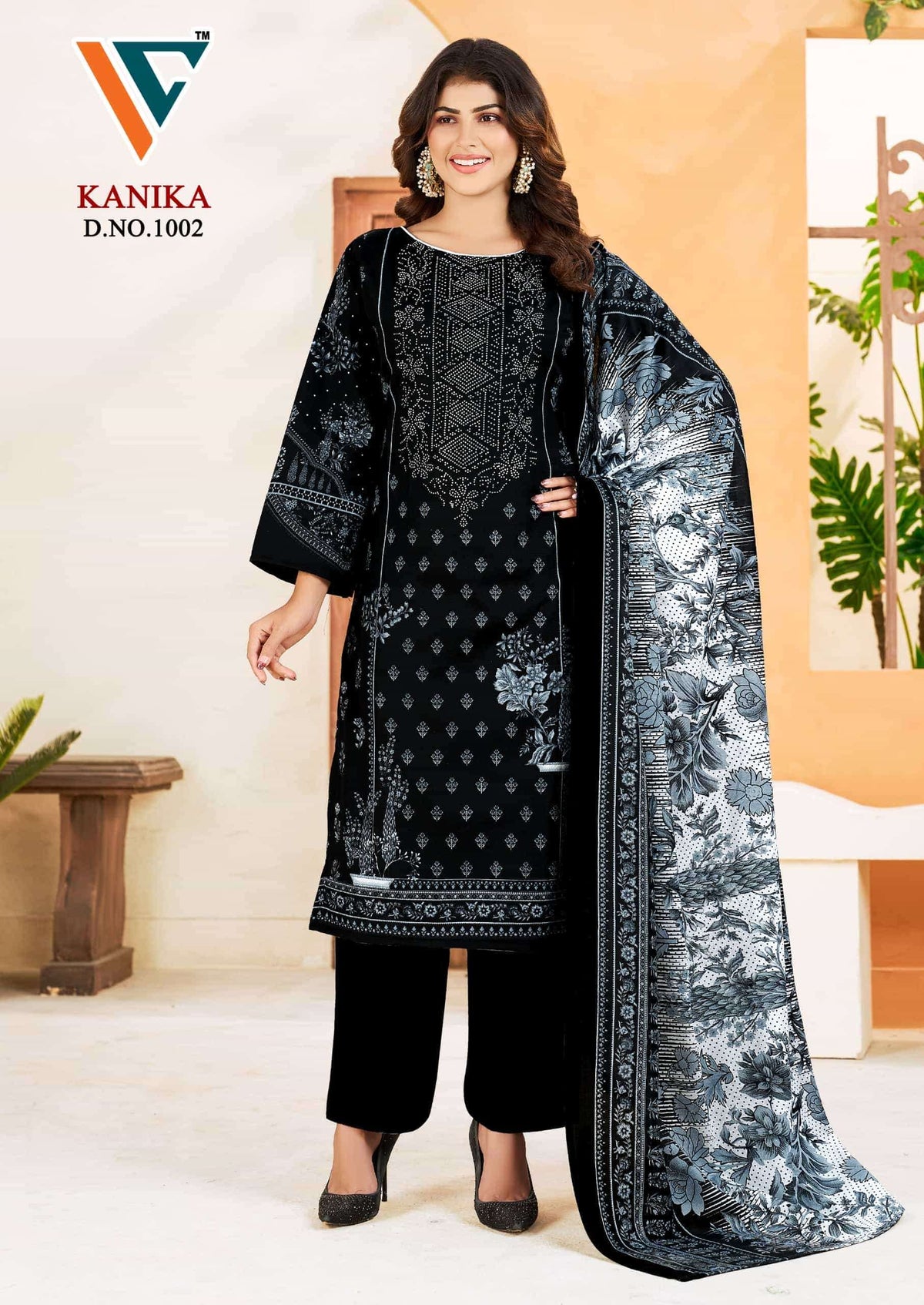 Vandana Creation Kanika Vol 1 Cotton Karachi Print Dress Material