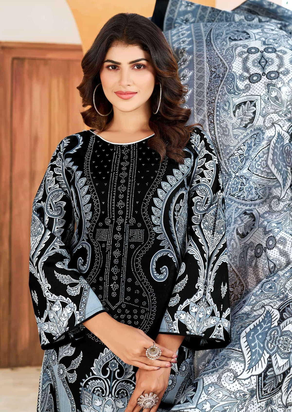 Vandana Creation Kanika Vol 1 Cotton Karachi Print Dress Material