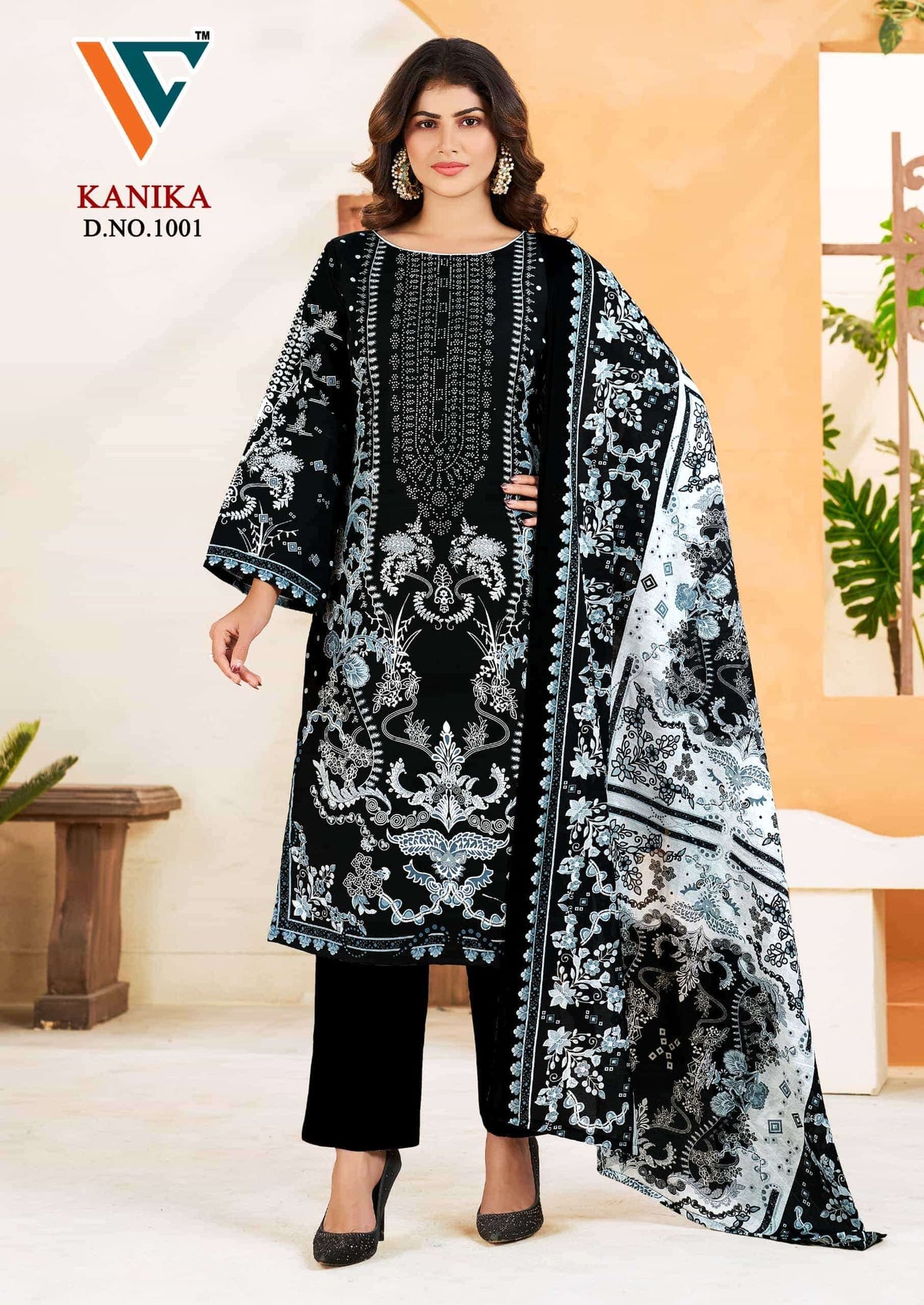 Vandana Creation Kanika Vol 1 Cotton Karachi Print Dress Material