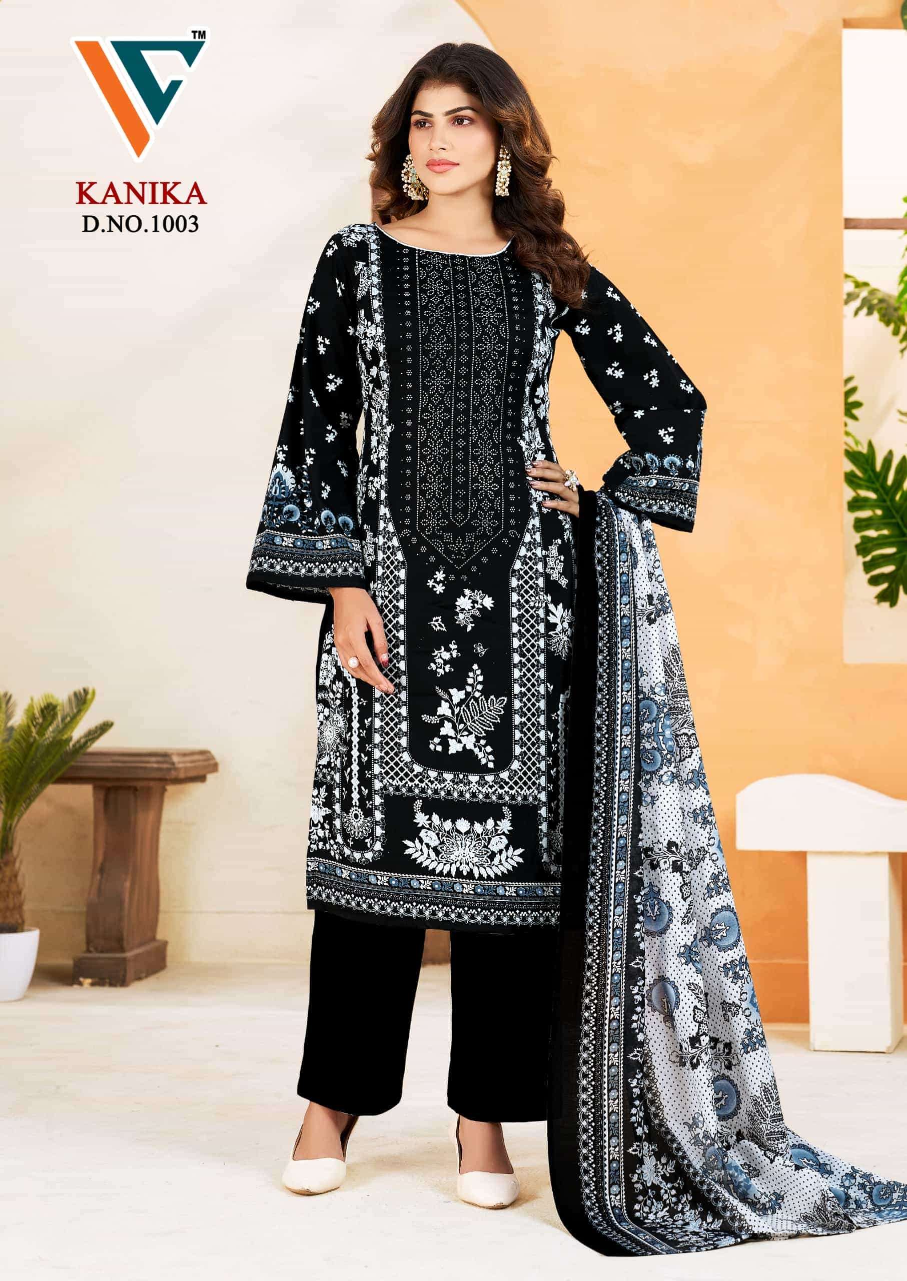 Vandana Creation Kanika Vol 1 Cotton Karachi Print Dress Material
