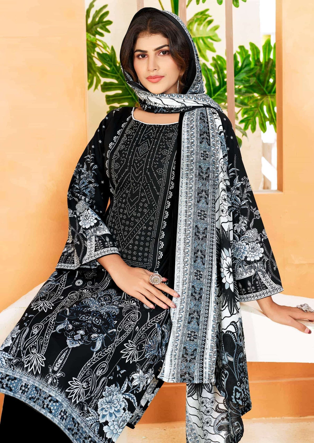 Vandana Creation Kanika Vol 1 Cotton Karachi Print Dress Material