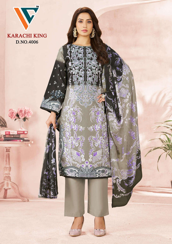 Vandana Creation Karachi King Vol 40 Cotton Pakistani Suit