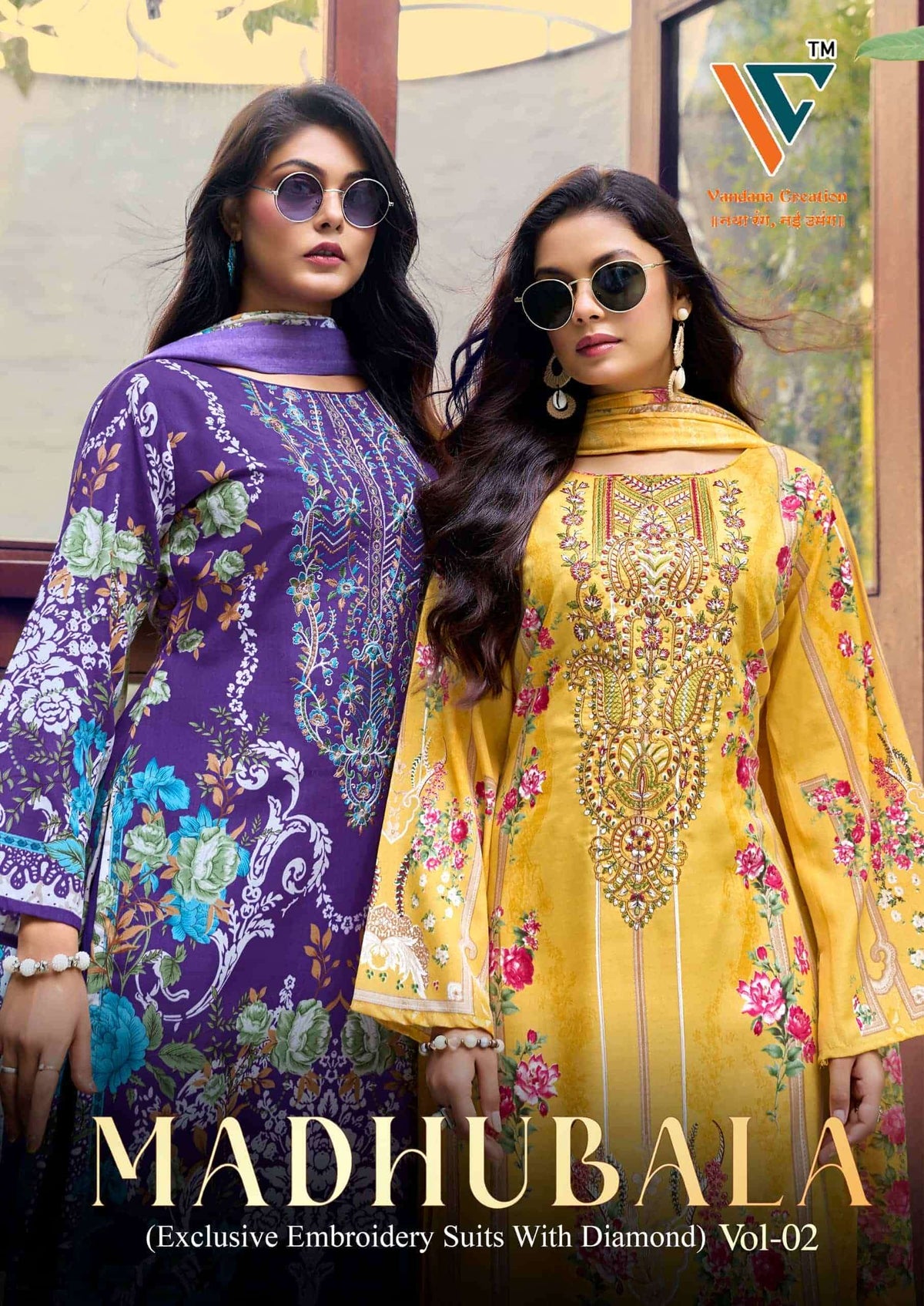 Vandana Creation Madhubala Vol 2 Karachi Cotton Dress Material Collection