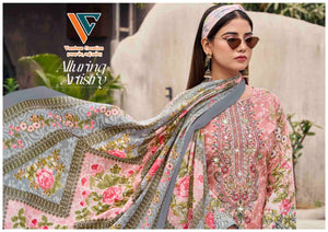 Vandana Fashion Nagina Vol 12 Cotton Embroidery Dress Material