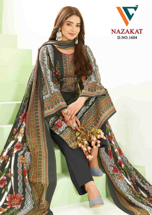 Vandana Fashion Nazakat Vol 16 Printed Cotton Dress Material