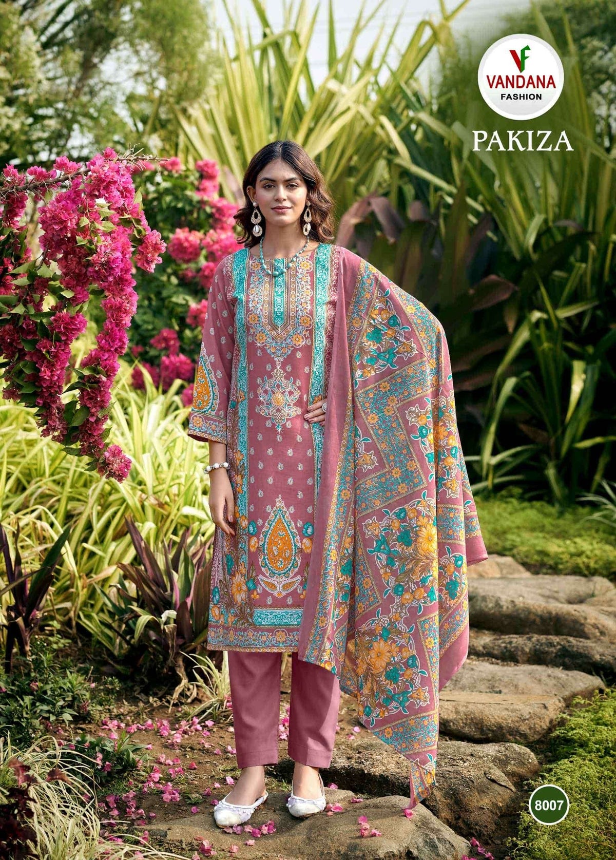 Vandana Fashion Pakiza Vol 08 Dress Material - Amrah Wholesale