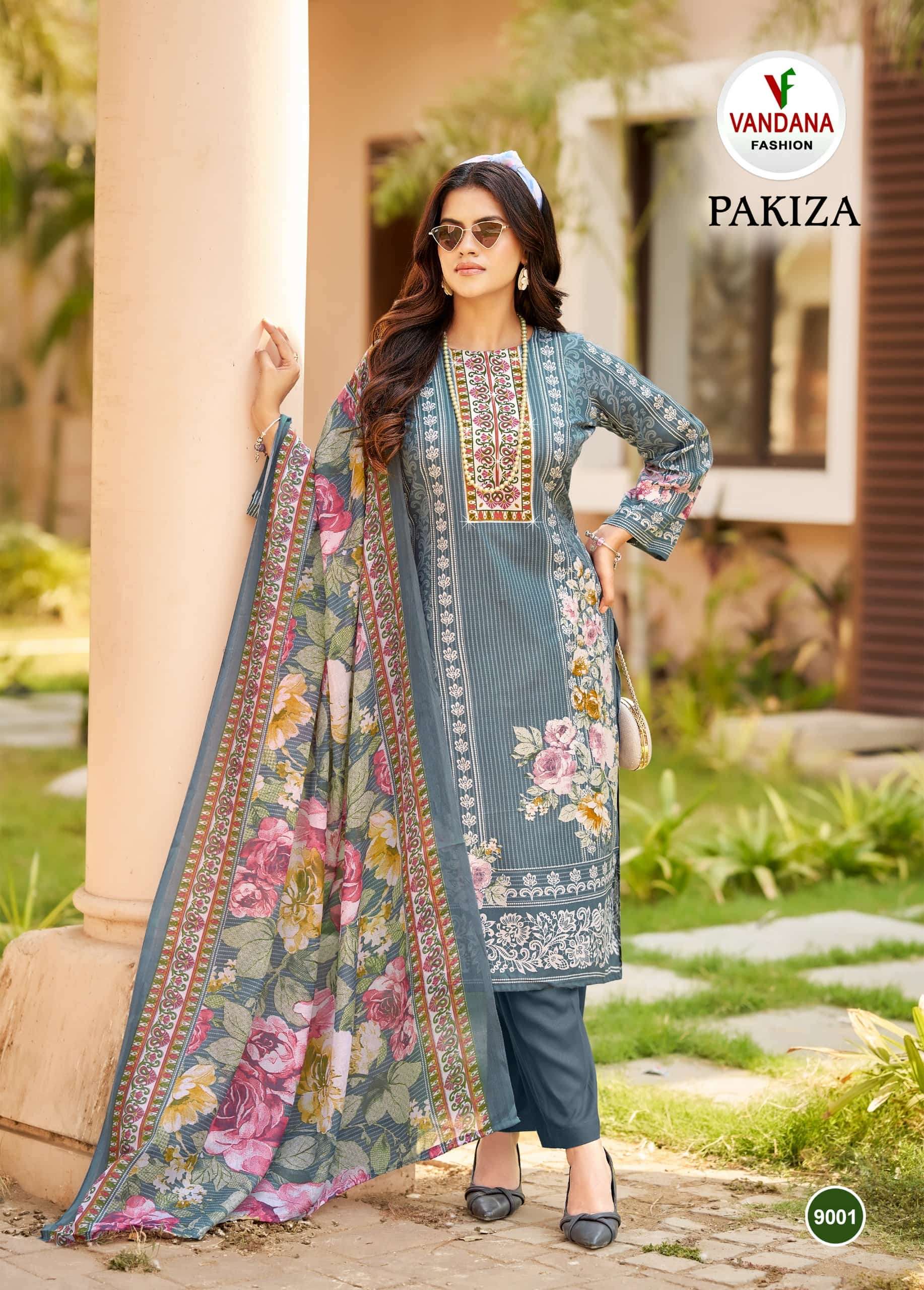 VANDANA FASHION PAKIZA VOL-9 Cotton Printed Pakistani Suit