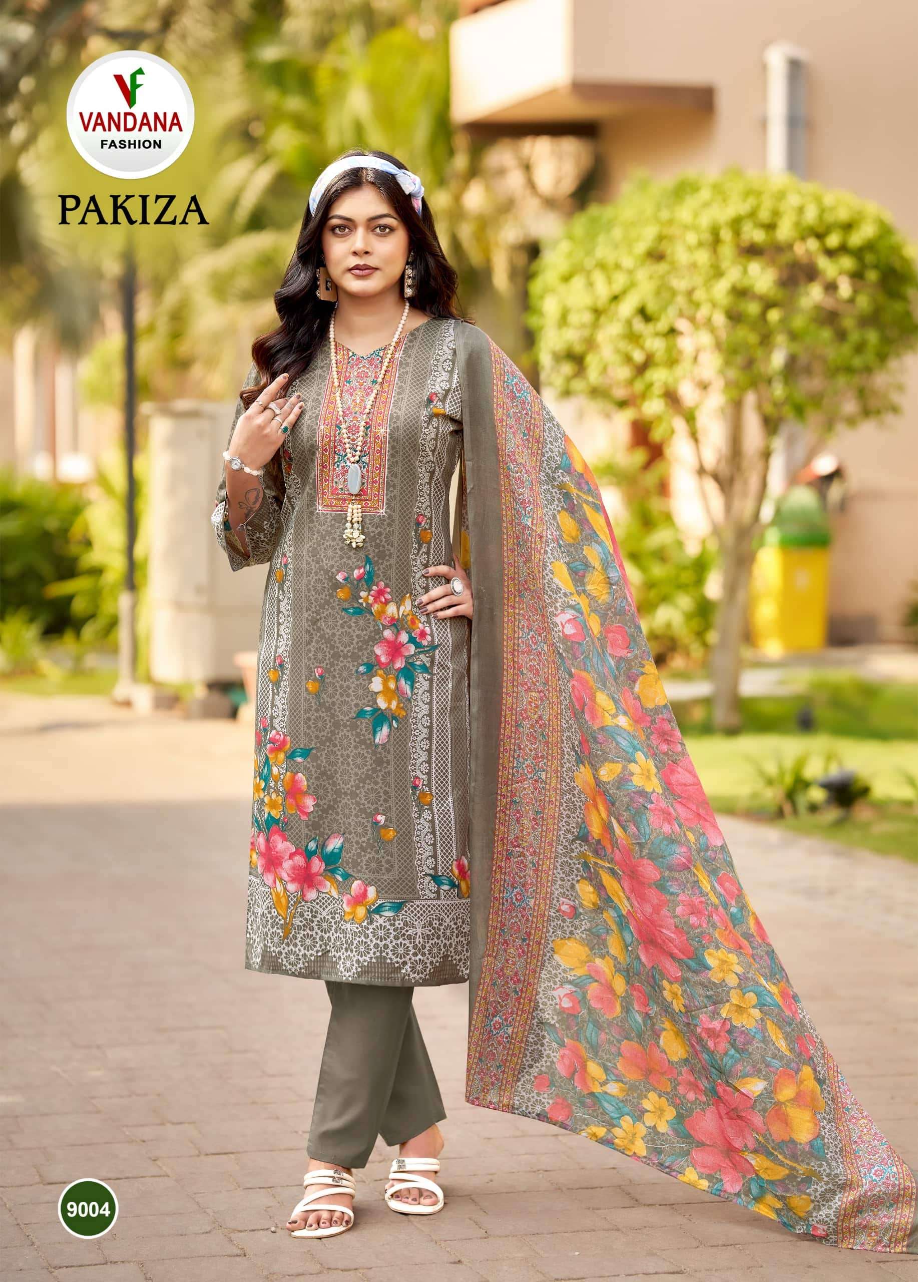 VANDANA FASHION PAKIZA VOL-9 Cotton Printed Pakistani Suit