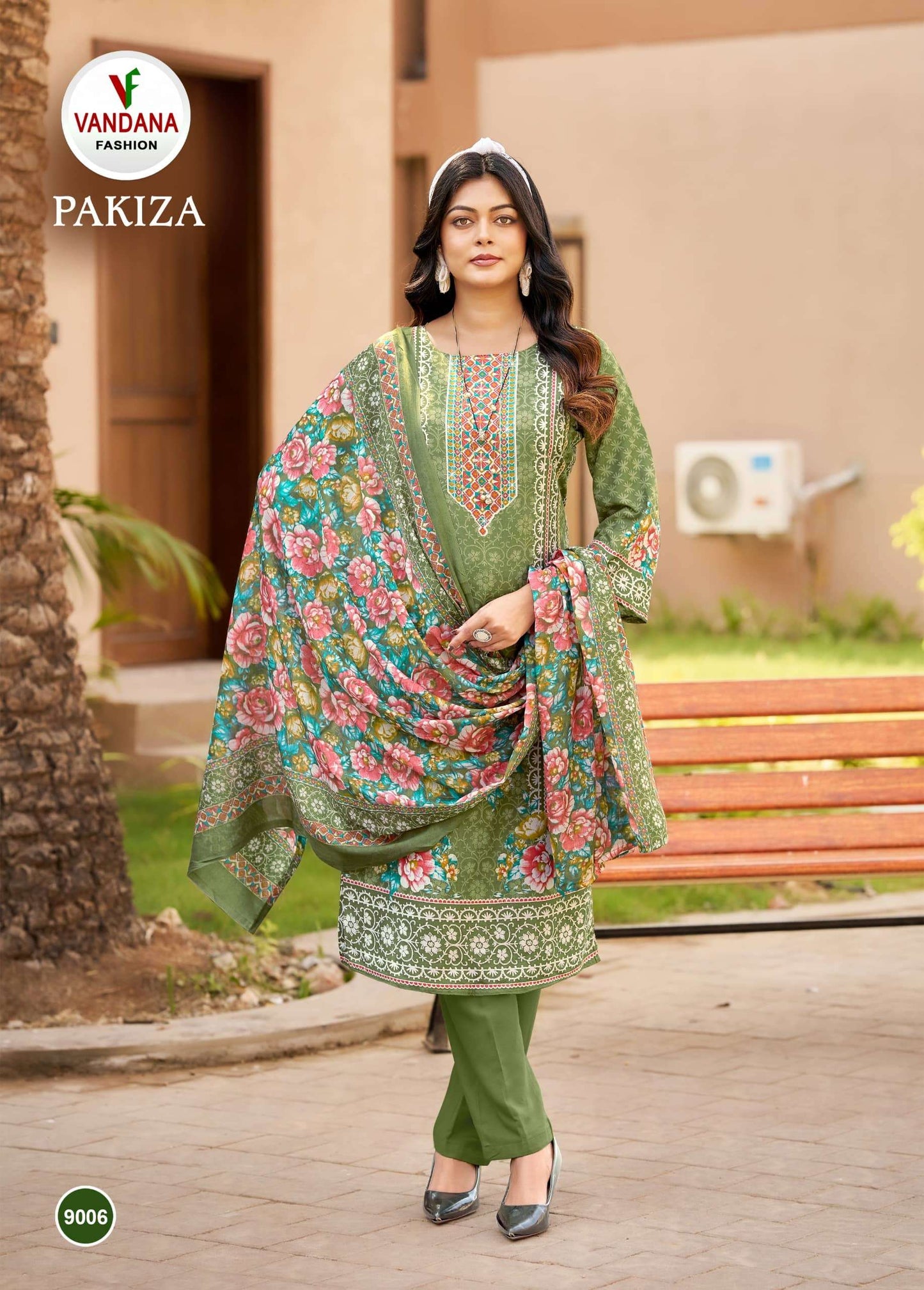 VANDANA FASHION PAKIZA VOL-9 Cotton Printed Pakistani Suit