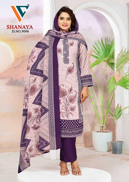 Vandana Creation Shanaya Vol 9 Karachi Cotton Dress Material