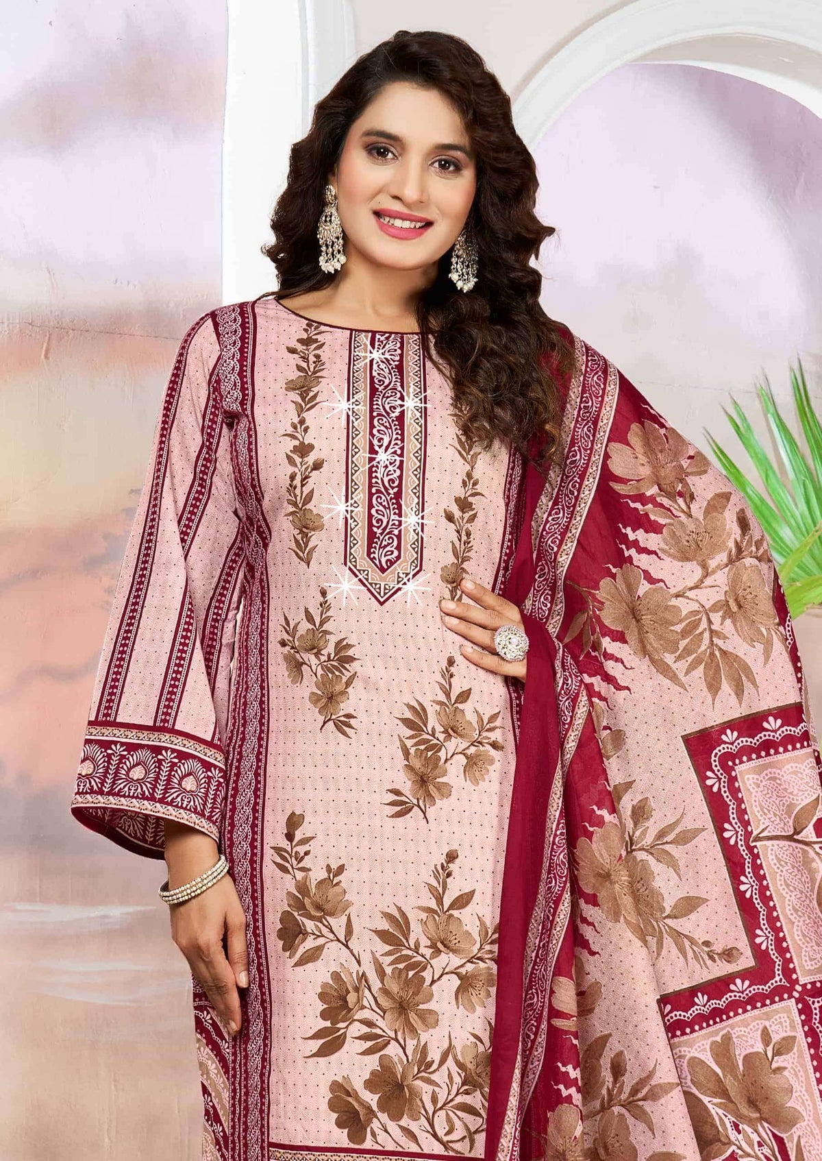 Vandana Creation Shanaya Vol 9 Karachi Cotton Dress Material