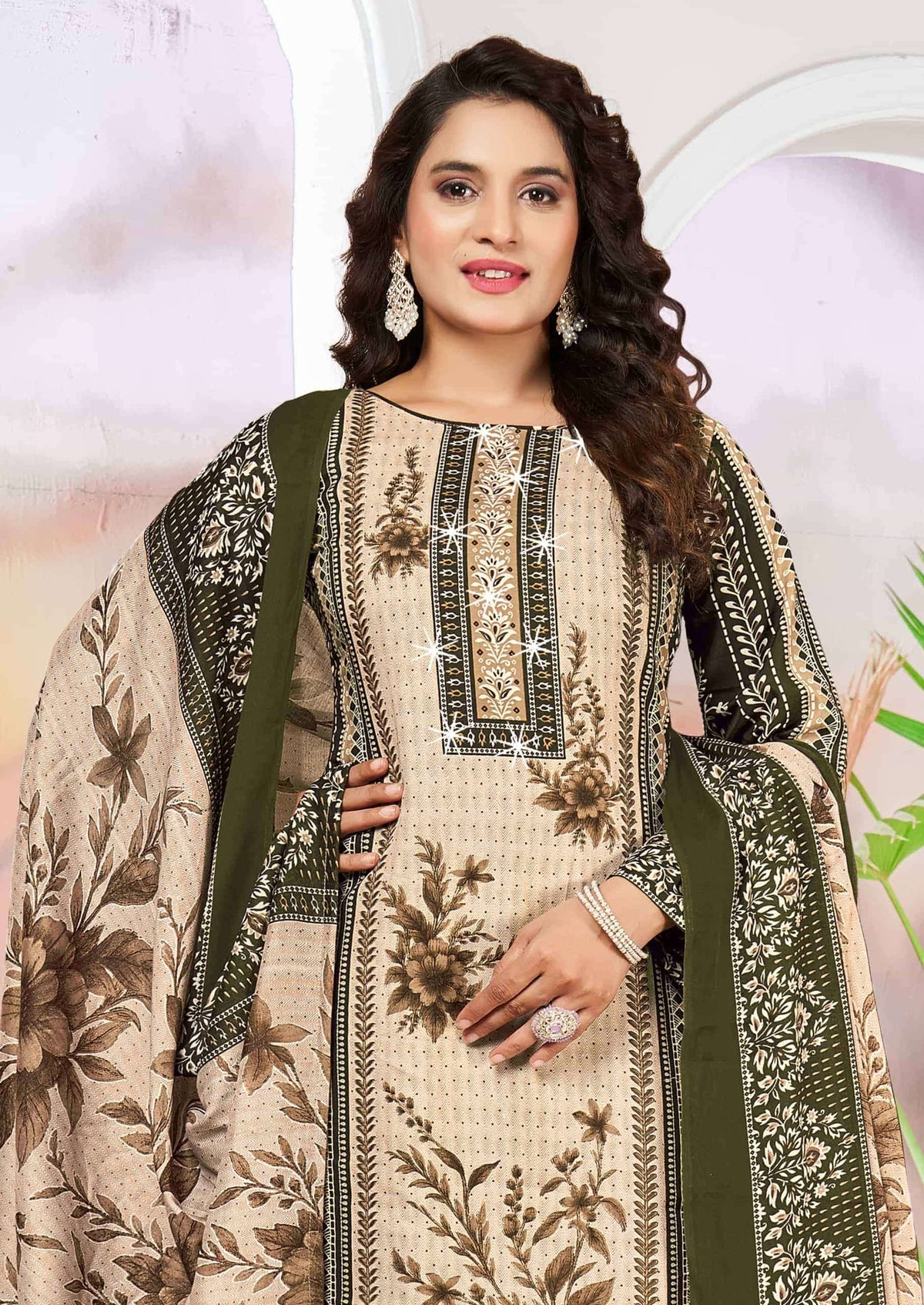 Vandana Creation Shanaya Vol 9 Karachi Cotton Dress Material
