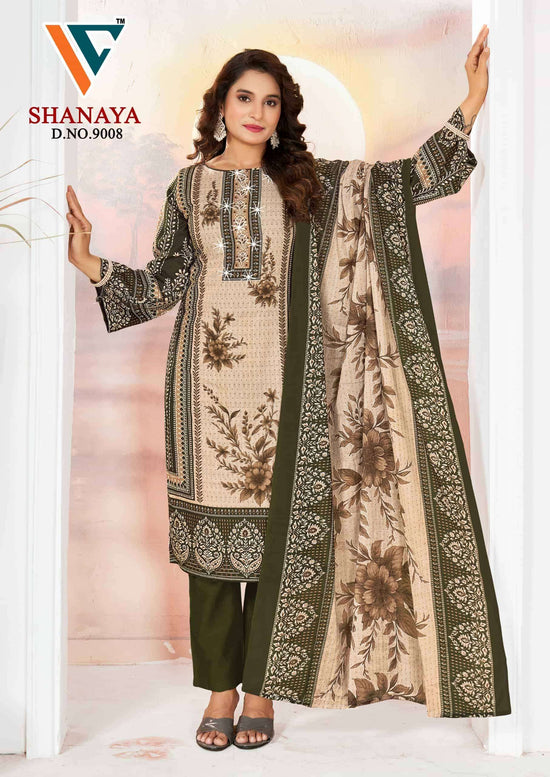 Vandana Creation Shanaya Vol 9 Karachi Cotton Dress Material
