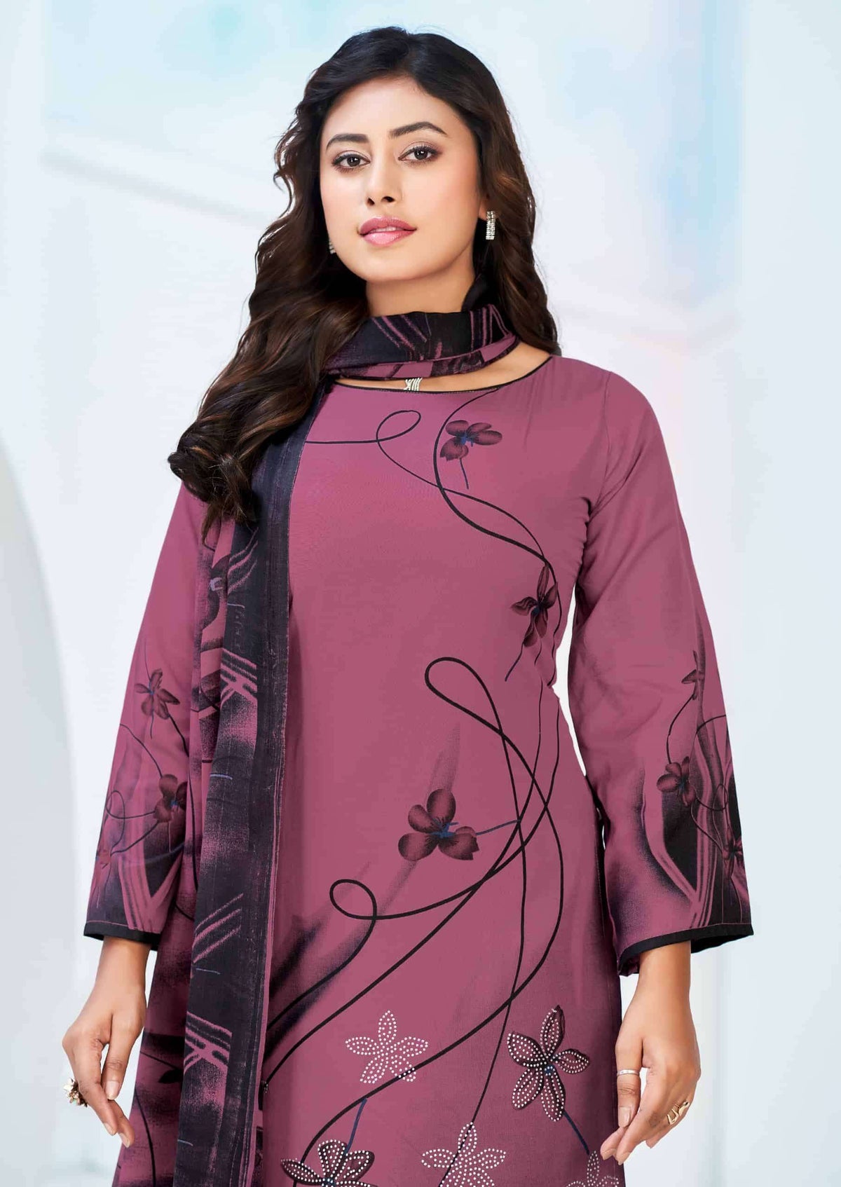 Vandana Creation Yashika Vol 3 Swarovski Cotton Dress Material