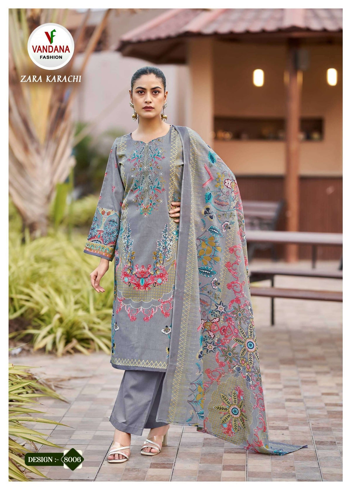 Vandana Fashion Zara Karachi Vol 08 Dress Material - Amrah Wholesale