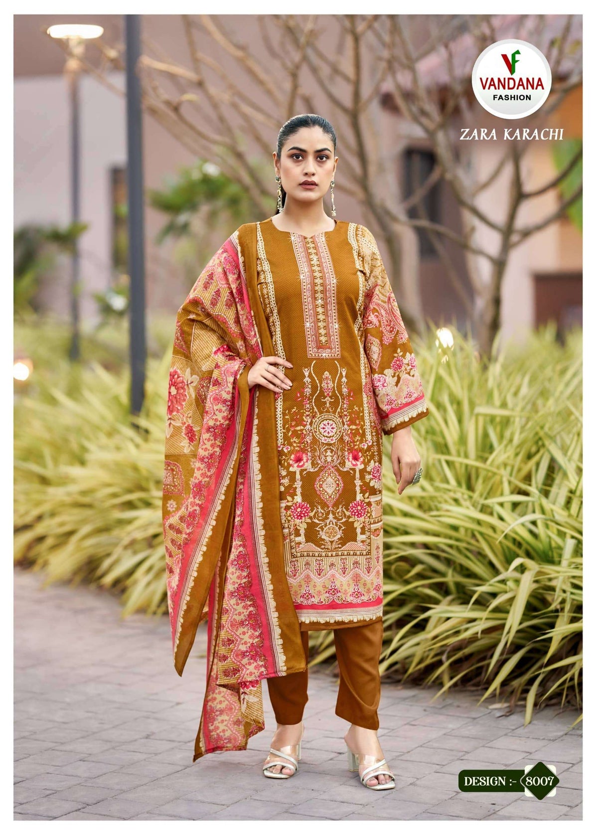 Vandana Fashion Zara Karachi Vol 08 Dress Material - Amrah Wholesale