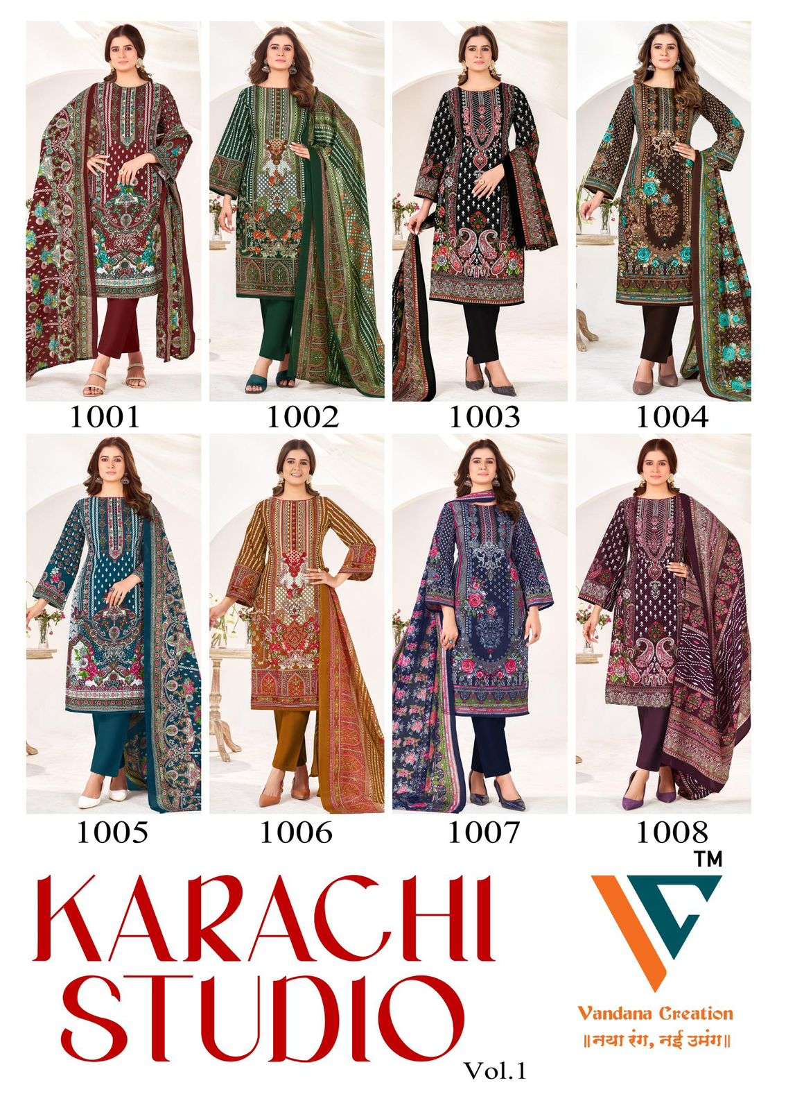Vandana Creation Karachi Studio Vol-01