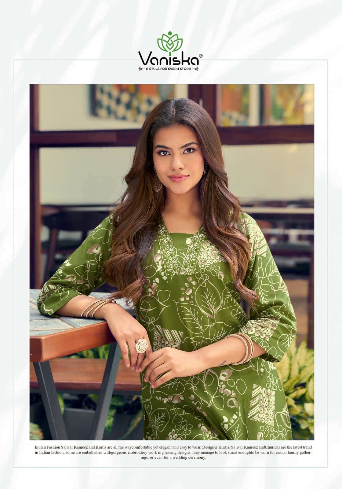 Vaniska Cotton Candy Vol 1 Cotton Kurti Pant Set - Amrah Wholesale