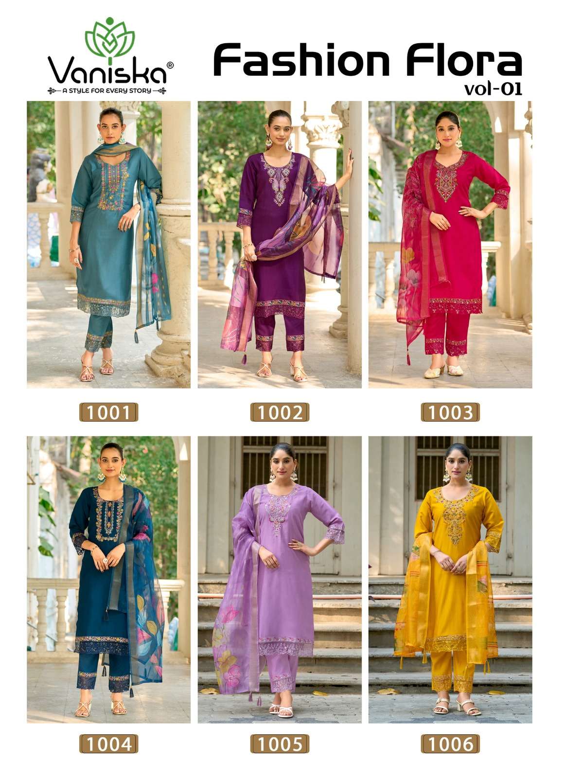 Vaniska Fashion Fashion Flora Vol-01